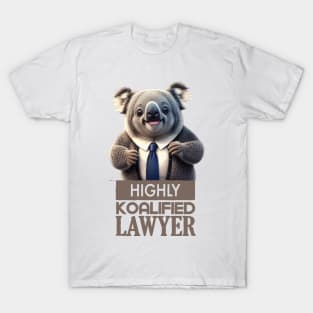 Just a Highly Koalified Lawyer Koala 3 T-Shirt